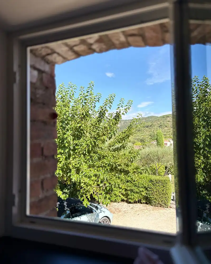 Vue depuis la fenêtre