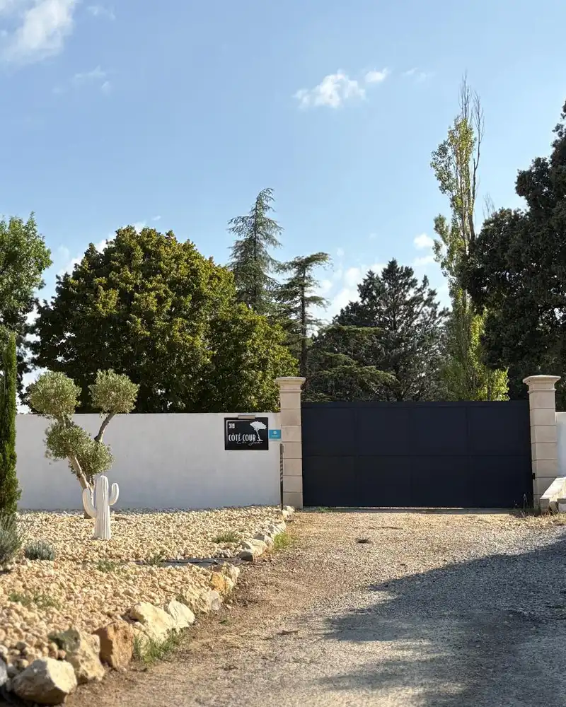 portail d'entrée du domaine